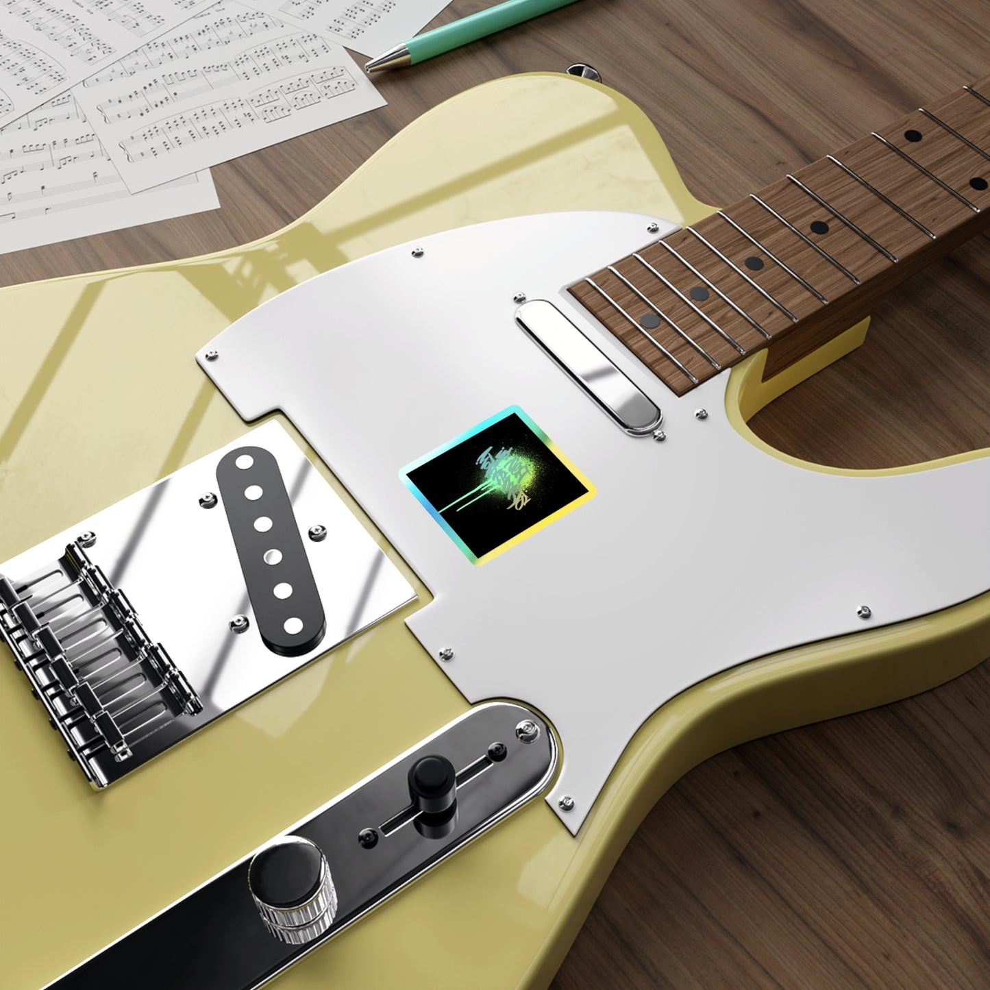 Up Next Motorsports Holographic Sticker